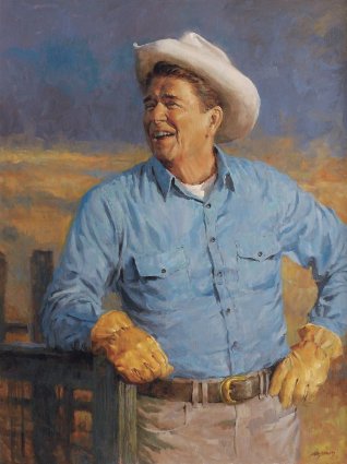 Reagan- Signed By The Artist								 – Canvas Giclee
								 – Limited Edition
								 – 89 A/P
								 – 
								24 x 18