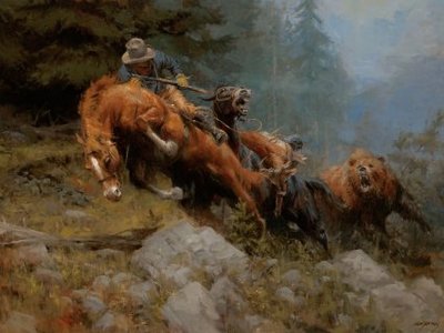 Grizzly Mountain- Signed By The Artist								 – Paper Giclee
								 – Limited Edition
								 – 500 S/N
								 – 
								18 x 24