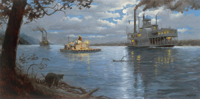 Huckleberry Finn- Signed By The Artist								 – Paper Giclee
								 – Limited Edition
								 – 500 S/N
								 – 
								18 x 36