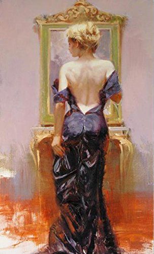 Evening Elegance- Signed By The Artist- Giclee On Canvas – Limited Edition