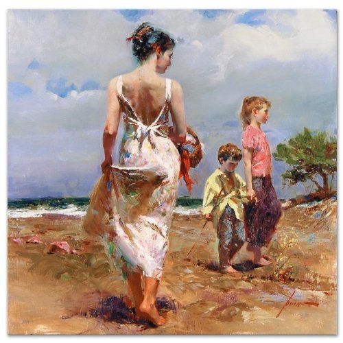 Mediterranean Breeze- Signed By The Artist- Giclee On Canvas – Limited Edition