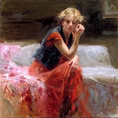 Silent Contemplation- Signed By The Artist- Giclee On Canvas – Limited Edition