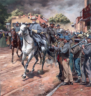 General Robert E. Lee– SIGNED BY THE ARTIST – GICLEE ON CANVAS – LIMITED EDITION