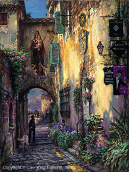 TOWARD SERENITY– SIGNED BY THE ARTIST – ARCHIVAL GICLEE ON CANVAS – LIMITED EDITION