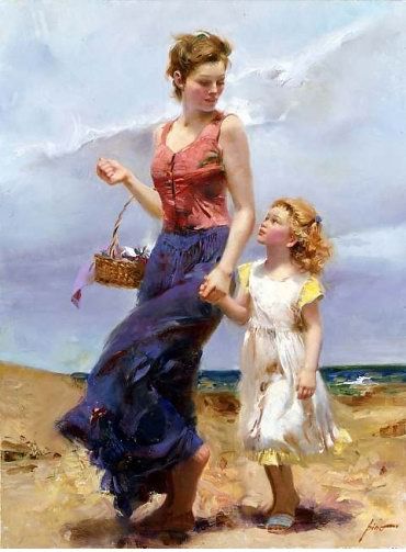 Affection– SIGNED BY THE ARTIST – GICLEE ON CANVAS – LIMITED EDITION
