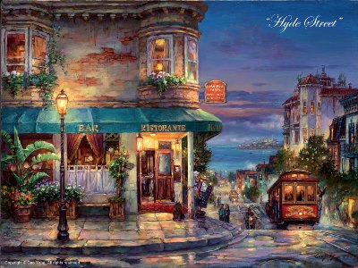 Hyde Street– SIGNED BY THE ARTIST – ARCHIVAL PIGMENT INK ON CANVAS – LIMITED EDITION