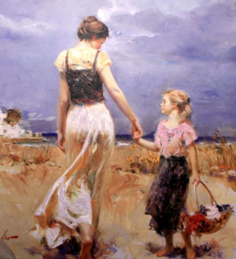 Let’s Go Home– SIGNED BY THE ARTIST – GICLEE ON CANVAS – LIMITED EDITION