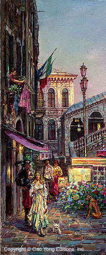 PONTE DI RIALTO – SIGNED BY THE ARTIST – ARCHIVAL PIGMENT INK ON CANVAS – LIMITED EDITION