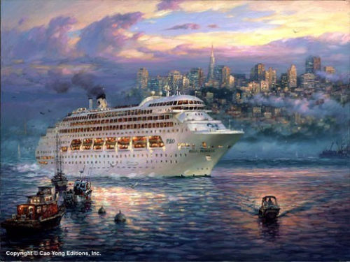 The Rising Fog – SIGNED BY THE ARTIST – ARCHIVAL GICLEE INK ON CANVAS – LIMITED EDITION