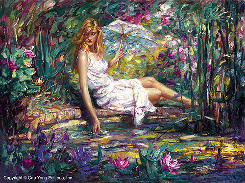 Spring Beauty– SIGNED BY THE ARTIST – ARCHIVAL PIGMENT INK ON CANVAS – LIMITED EDITION