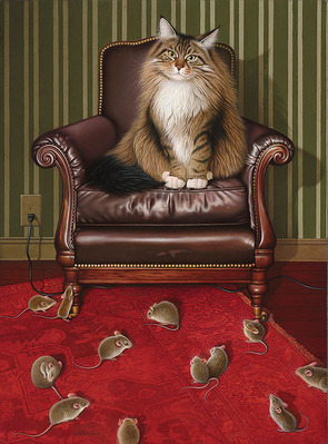 Chair Purrson- Canvas Giclee
								 – Open Edition
								 – Fine Art
								 – 
								15 x 11