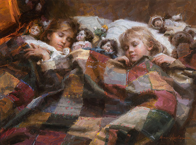 The Sleepover- Signed By The Artist								 – Canvas Giclee
								 – Limited Edition
								 – 125 S/N
								 – 
								18 x 24
