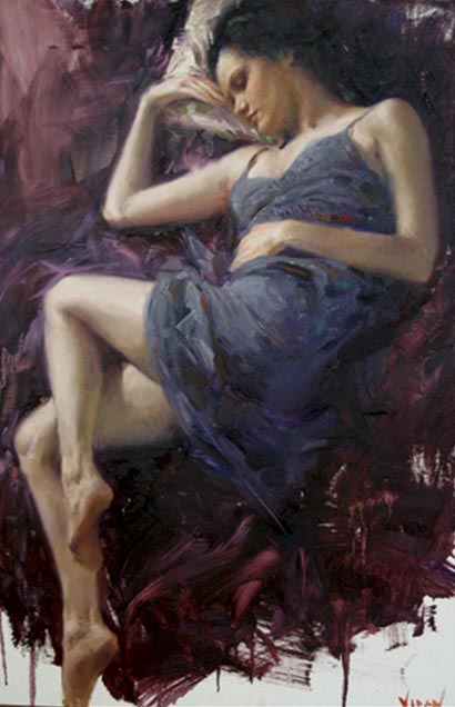 Before The Sunrise– SIGNED BY THE ARTIST – Hand Embellished – GICLEE ON CANVAS – LIMITED EDITION